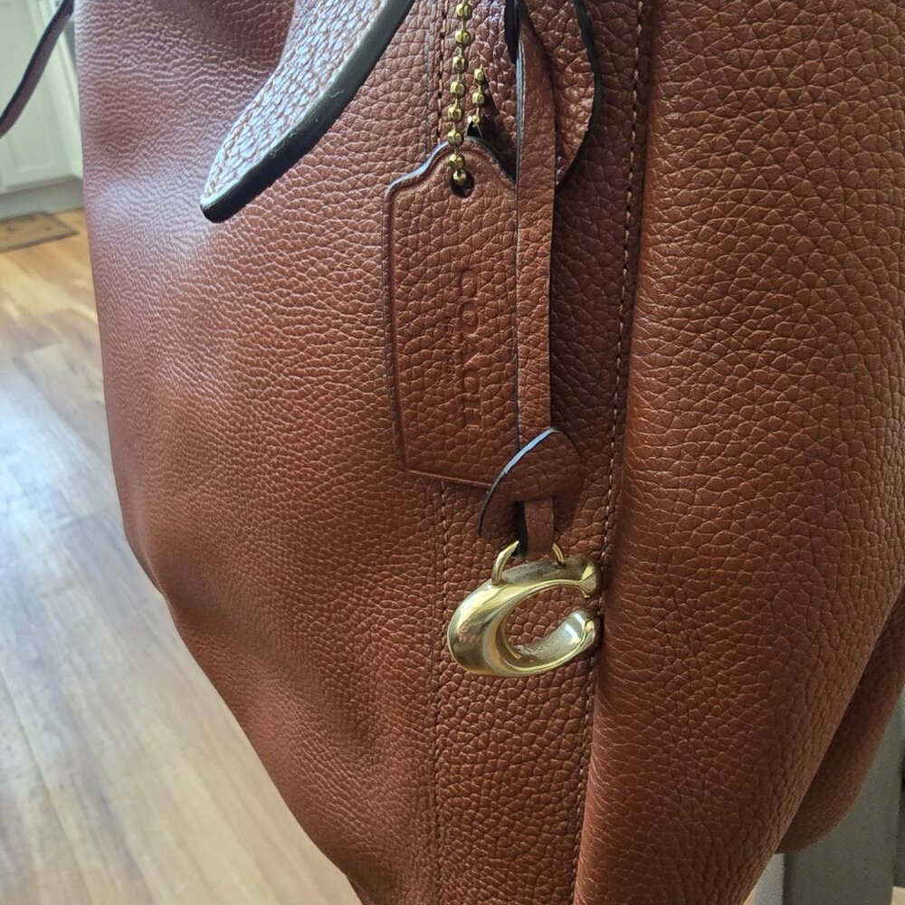 Coach Alana Saddle Brown Tote - Picture 10 of 14